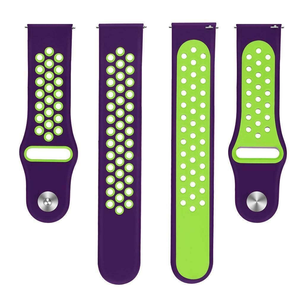 Amazfit Bip 3 (Pro) Sport Strap (Purple/Green)