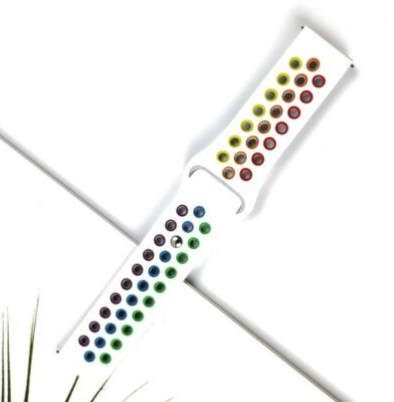 Withings Steel HR - 40mm Sport Strap (White/Colourful)