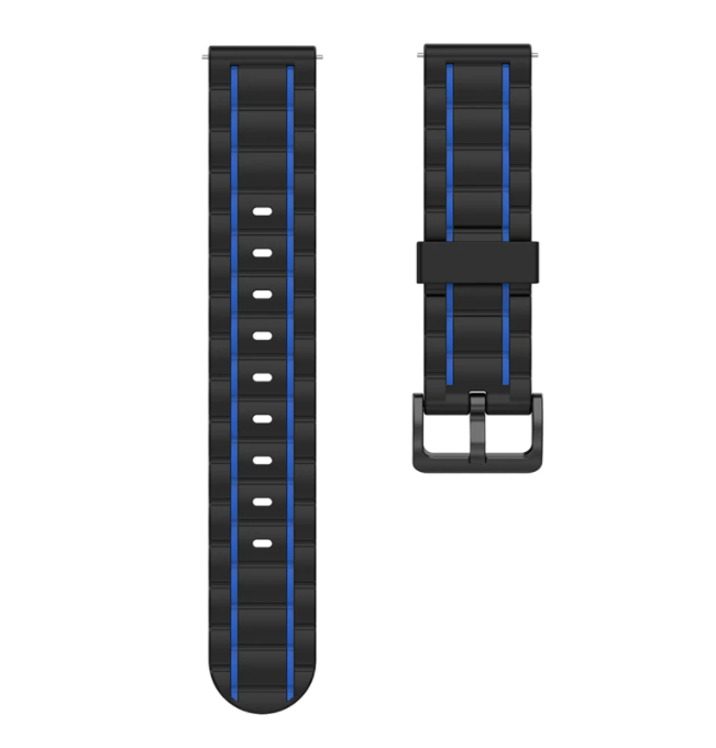 Suunto Race (S) sport gesp band (zwart/blauw)