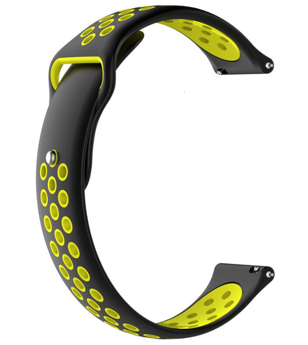 Amazfit Balance 2 Sport Strap (Black/Yellow)