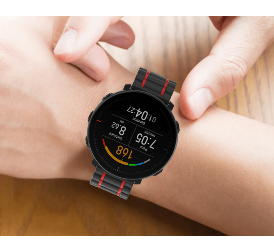 Suunto Vertical Sport Strap with Buckle (Black/Red)