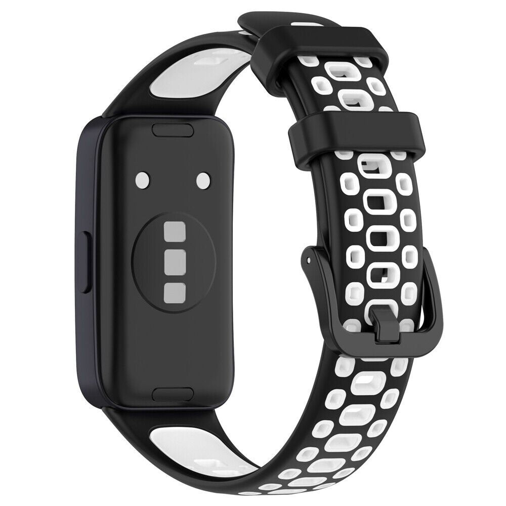 Huawei Band 10 sport bandje (zwart/wit)