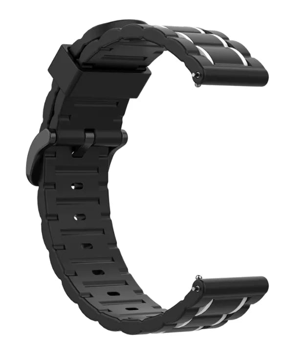 Suunto Race (S) sport gesp band (zwart/wit)