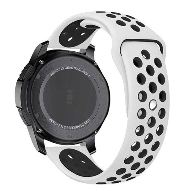 Withings ScanWatch Nova sport bandje (wit/zwart)