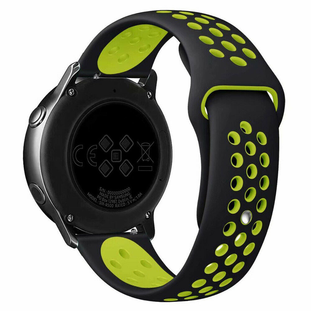 Withings ScanWatch Nova sport bandje (zwart/geel)