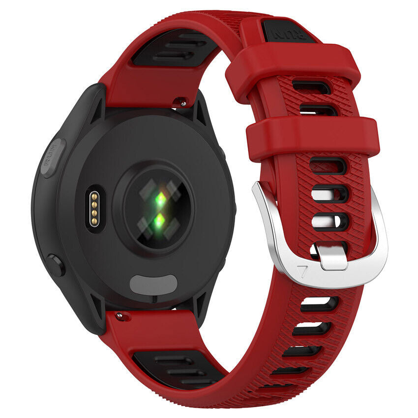 Garmin Approach S40 sport gesp bandje (rood/zwart)
