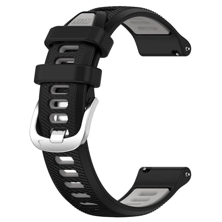 Garmin Vivoactive 6 sport gesp bandje (zwart/grijs)