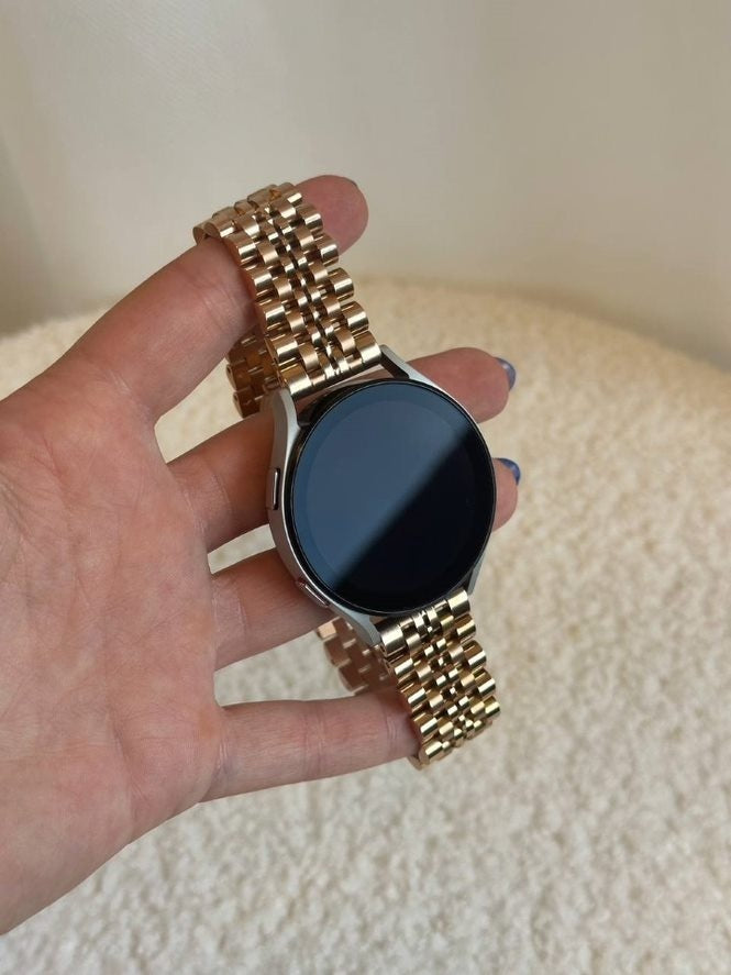 xoxo Wildhearts Samsung Galaxy Watch Active stalen bandje (rosé goud)