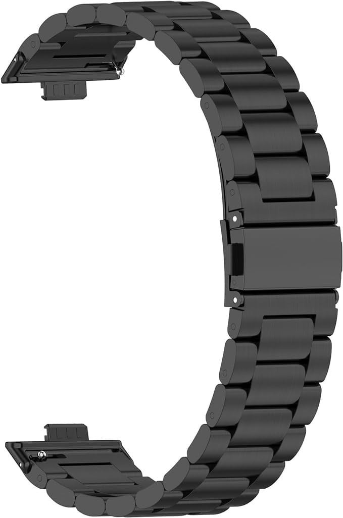 Huawei Watch Fit 4 Pro stalen band (zwart)