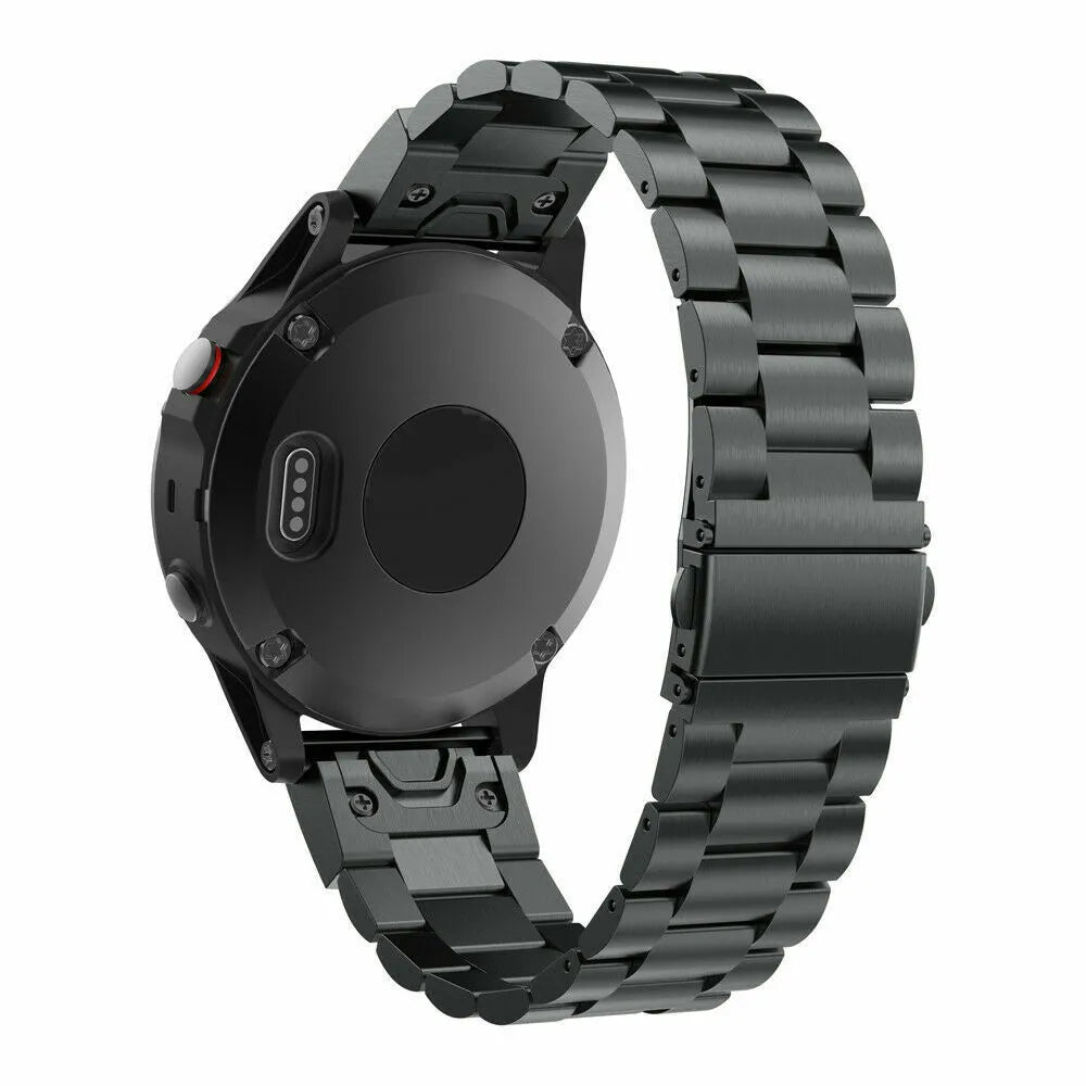 Garmin Instinct 2 stalen band (zwart)
