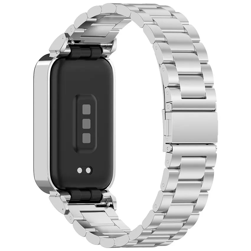 Xiaomi Smart Band 9 Active stalen band (zilver)