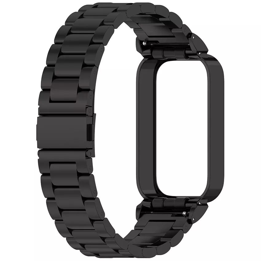 Xiaomi Smart Band 9 Active stalen band (zwart)