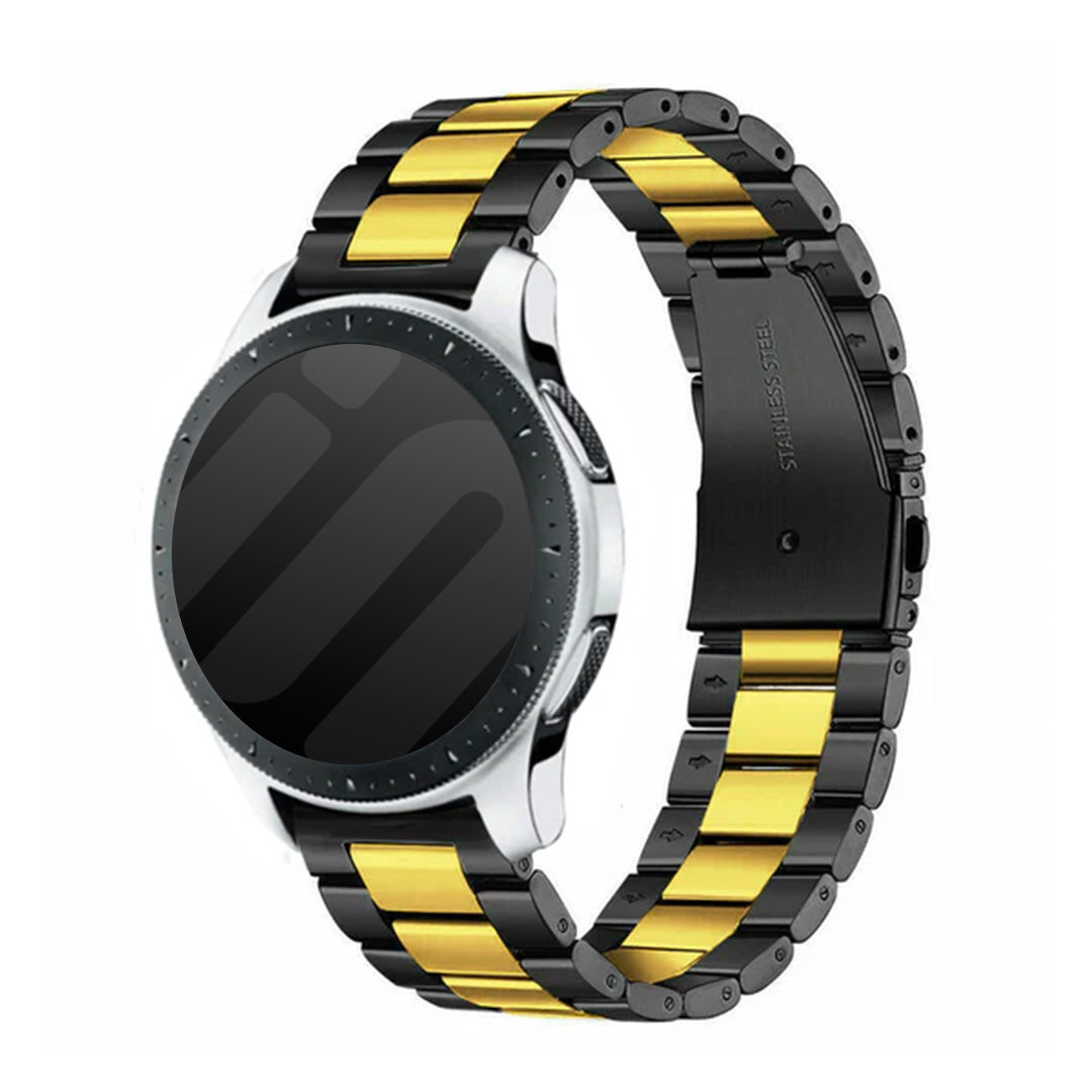 Garmin Vivomove Trend stalen band (zwart/goud)