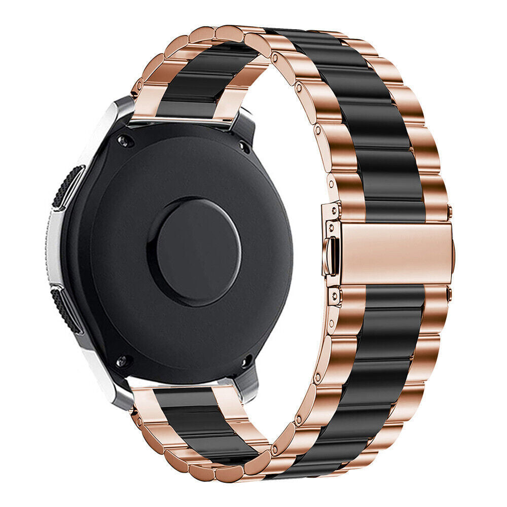 Coros Apex 46mm stalen band (rosé goud/zwart)