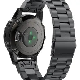 Garmin Instinct E - 40mm stalen band (zwart)