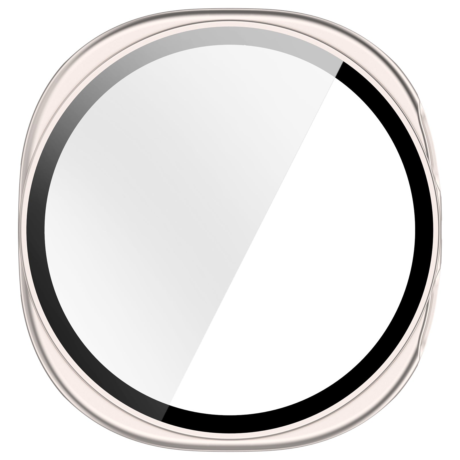 Samsung Galaxy Watch 8 - 40mm hard case met glas (sterrenlicht)