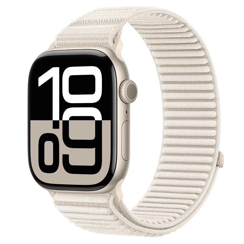 Apple Watch wave nylon band (sterrenlicht)