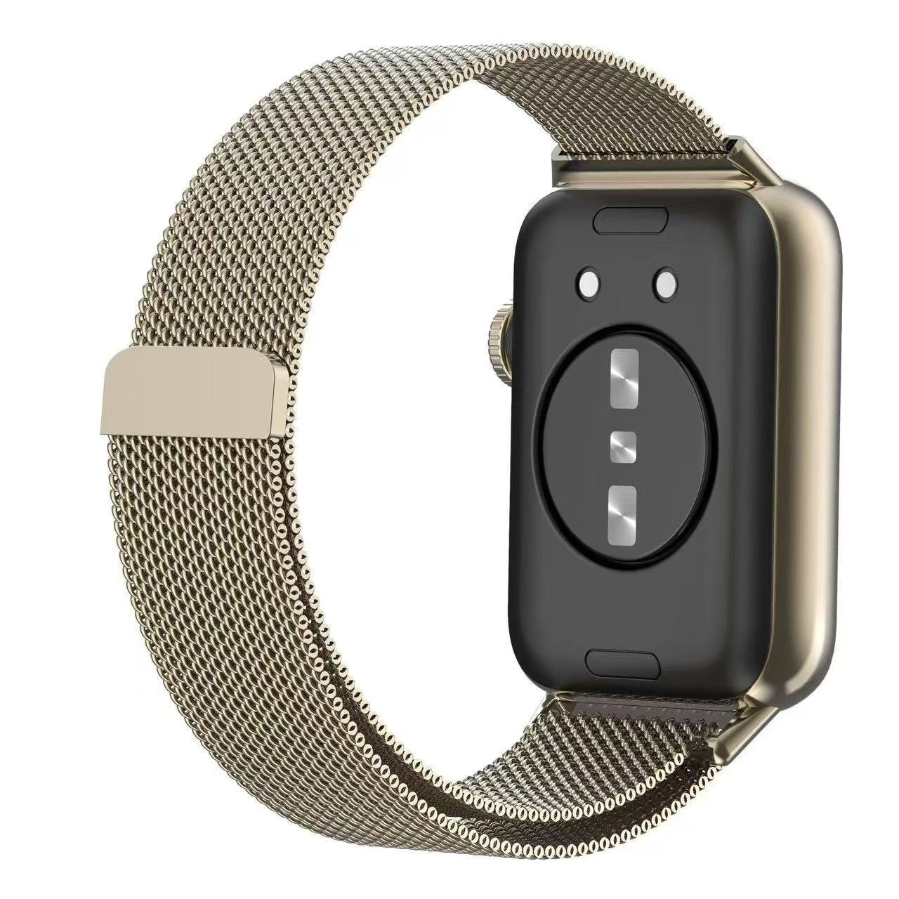 Huawei Watch Fit 4 Pro Milanese band (sterrenlicht)