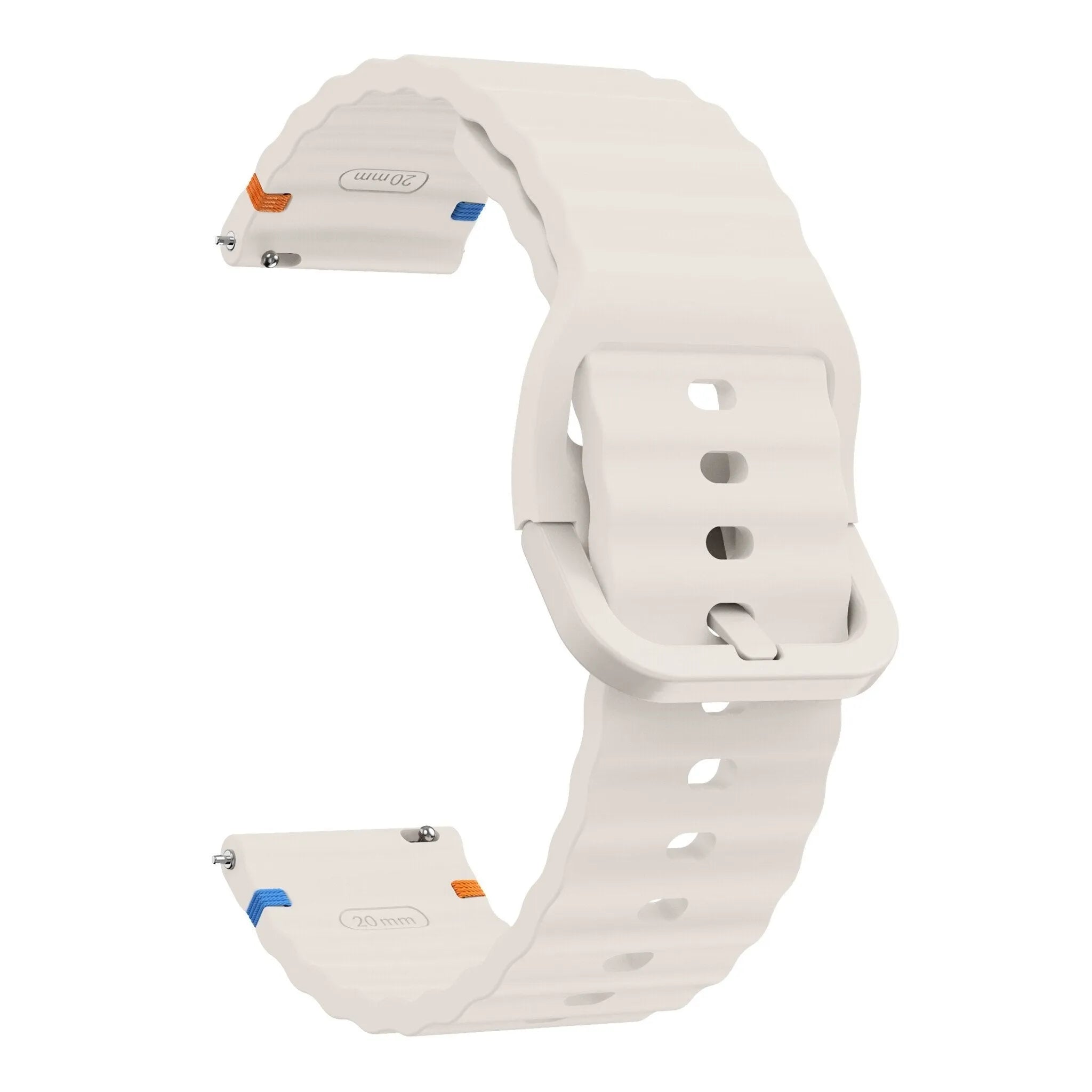 Coros Pace 2 wave siliconen bandje (sterrenlicht)