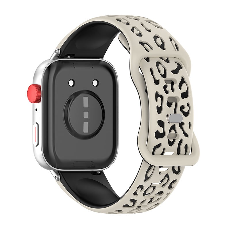 Huawei Watch Fit 3 Silicone Leopard Strap (Starlight/Black)