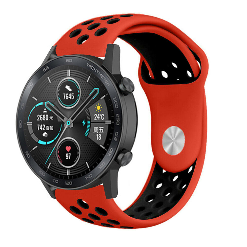 Honor Magic Watch 2 sport band (rood/zwart)