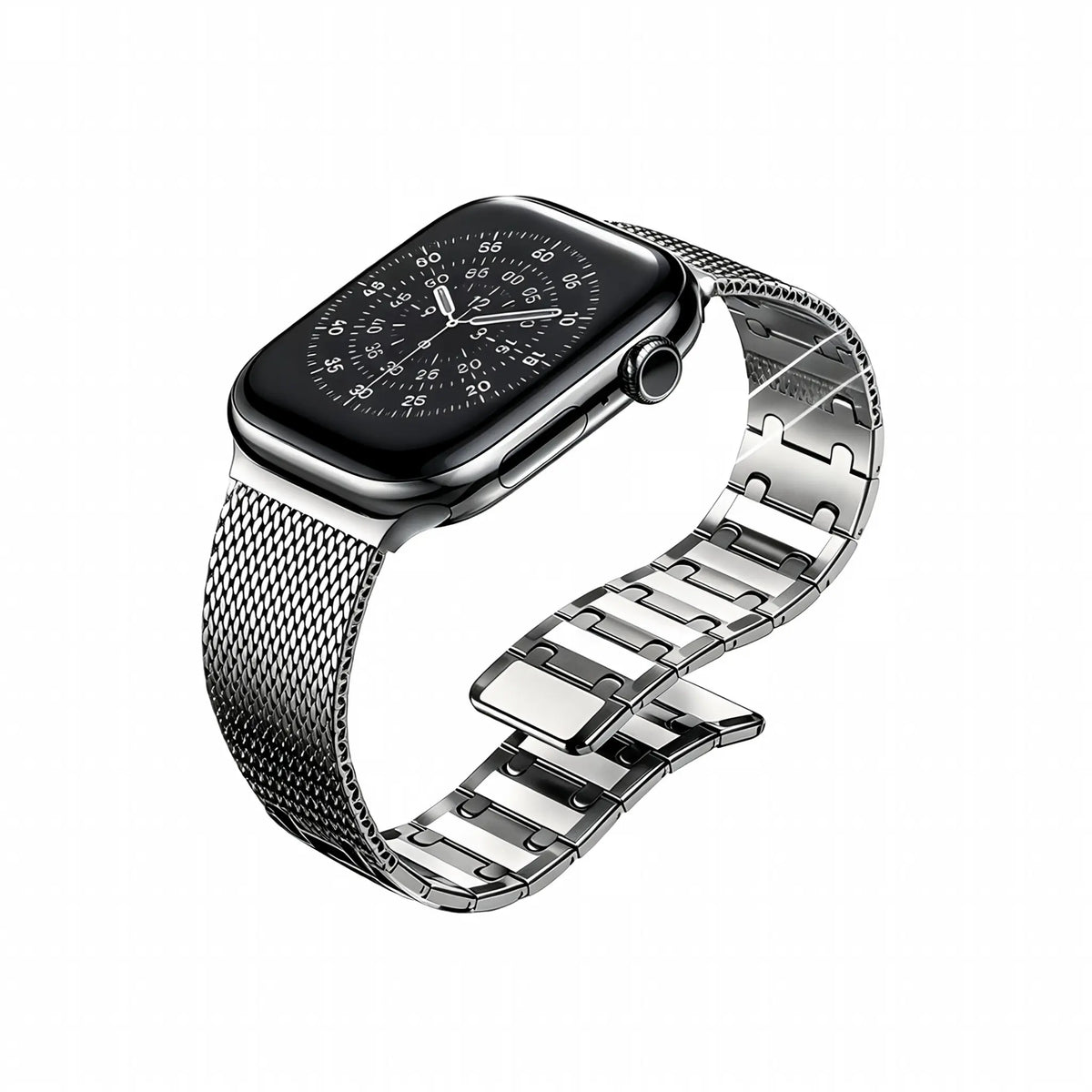 Apple Watch solide Milanese band (titanium)