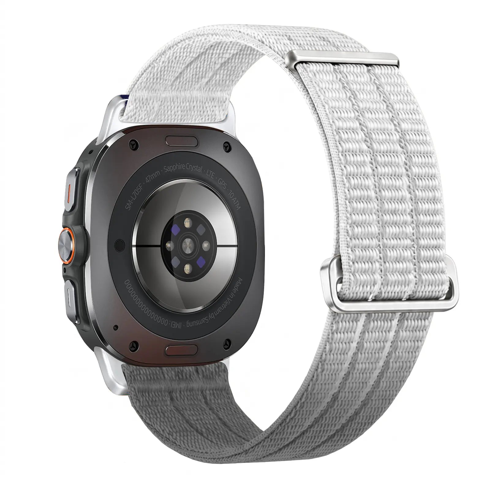 Samsung Galaxy Watch Ultra nylon air band (gradient grijs)