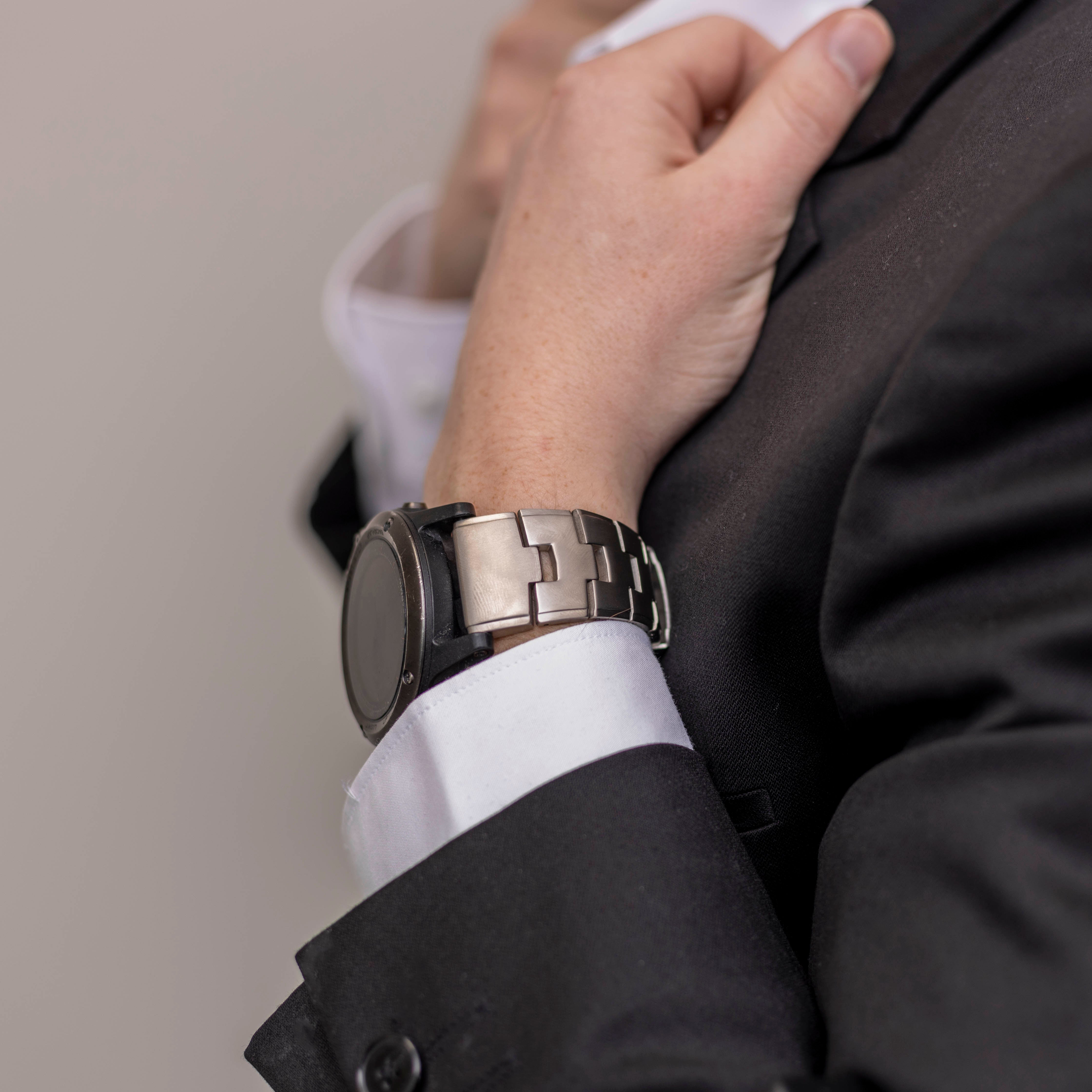 Garmin Epix Pro (Gen 2) 51mm titanium bandje (zilver)