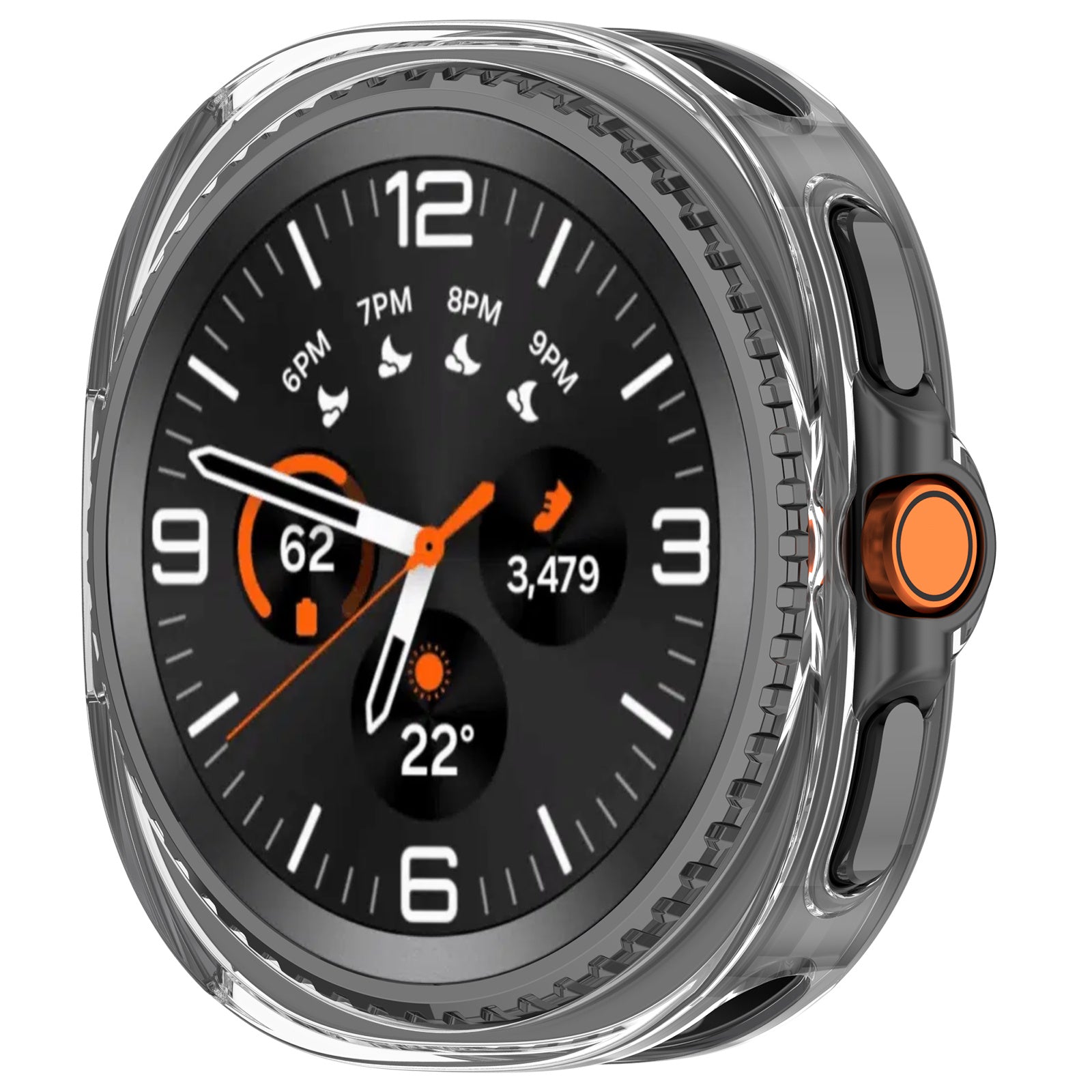 Samsung Galaxy Watch 8 Classic TPU case (transparant)