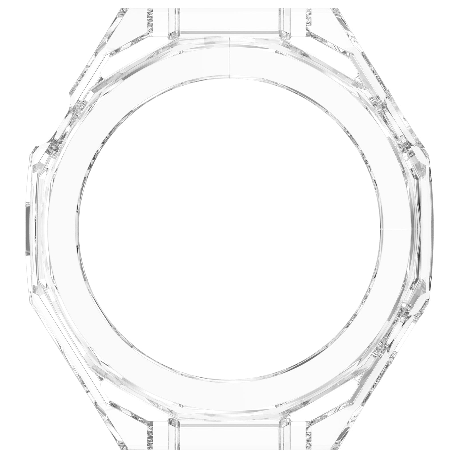 Huawei Watch Ultimate PC case met glas (transparant)