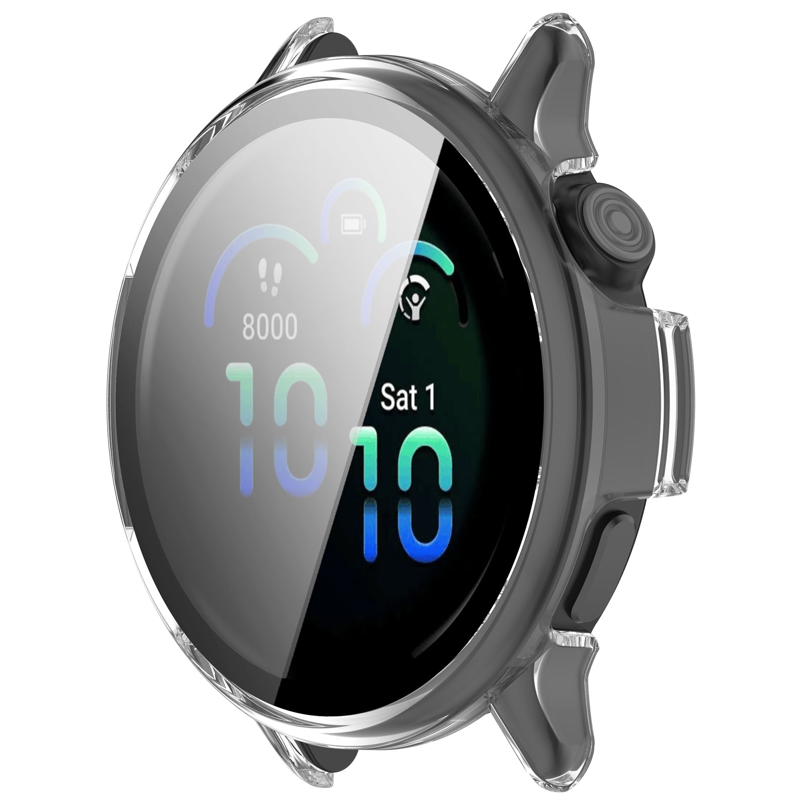 Garmin Vivoactive 6 hard case met glas (transparant)