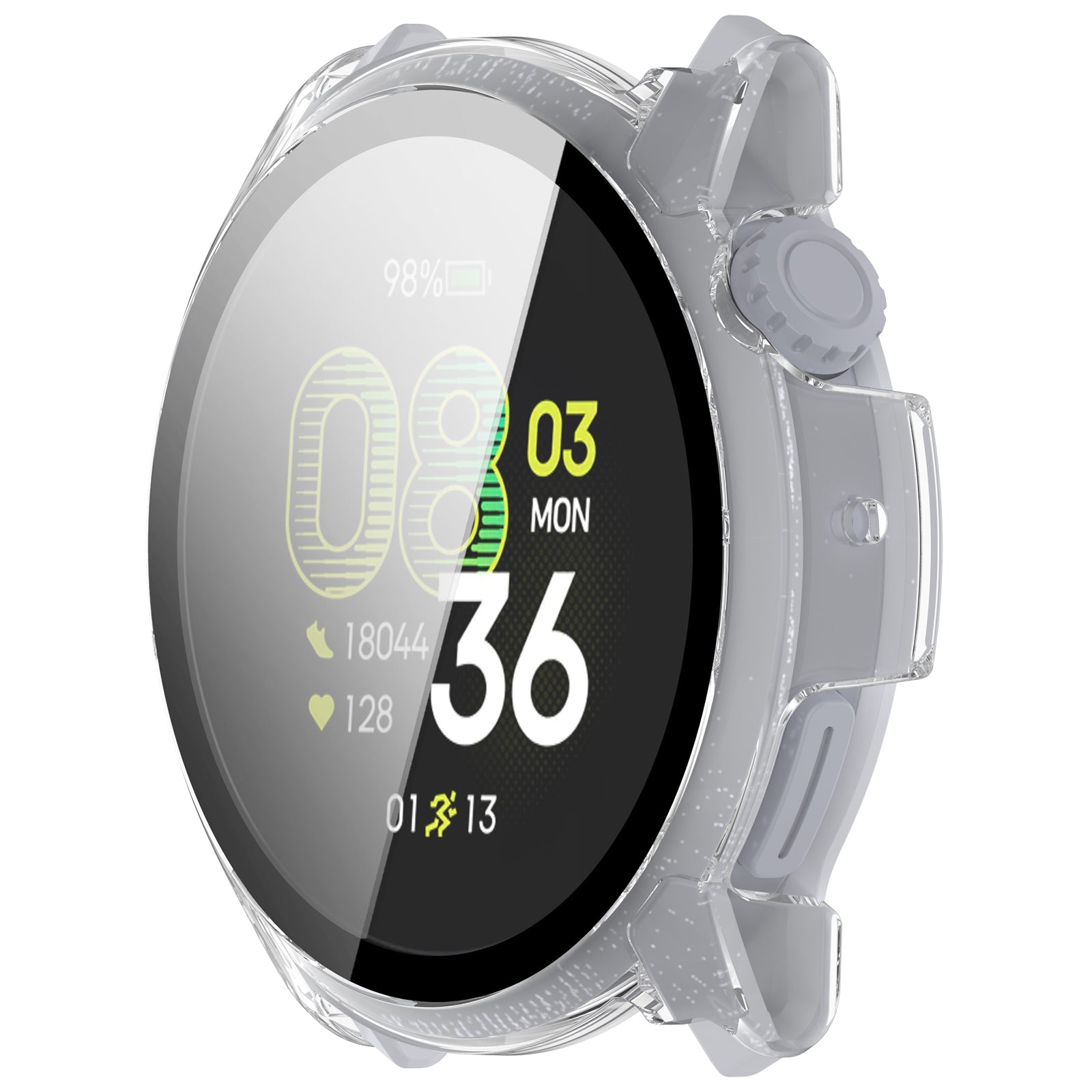 Coros Pace 4 PC case met glas (transparant)