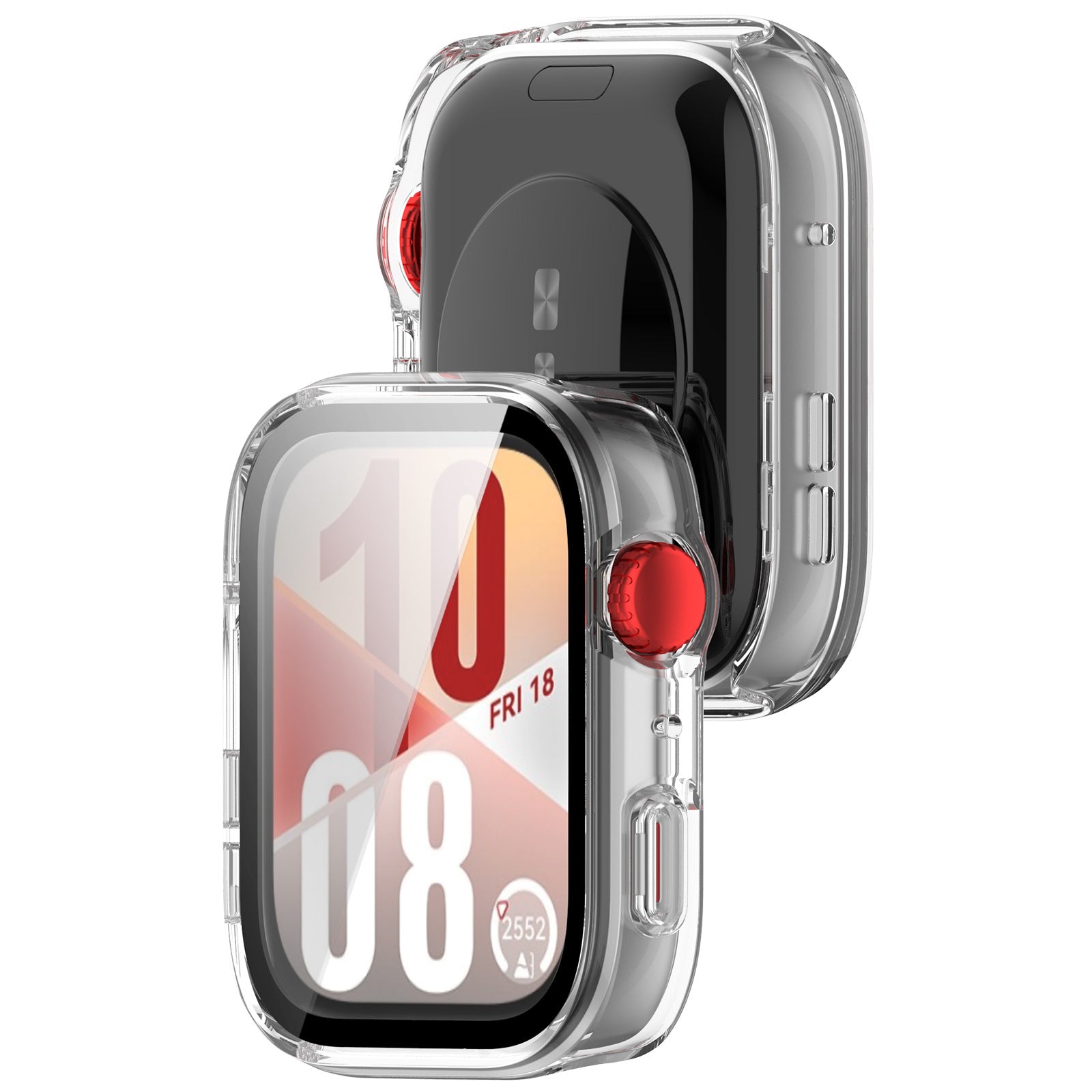 Huawei Watch Fit 4 hard case met glas (transparant)