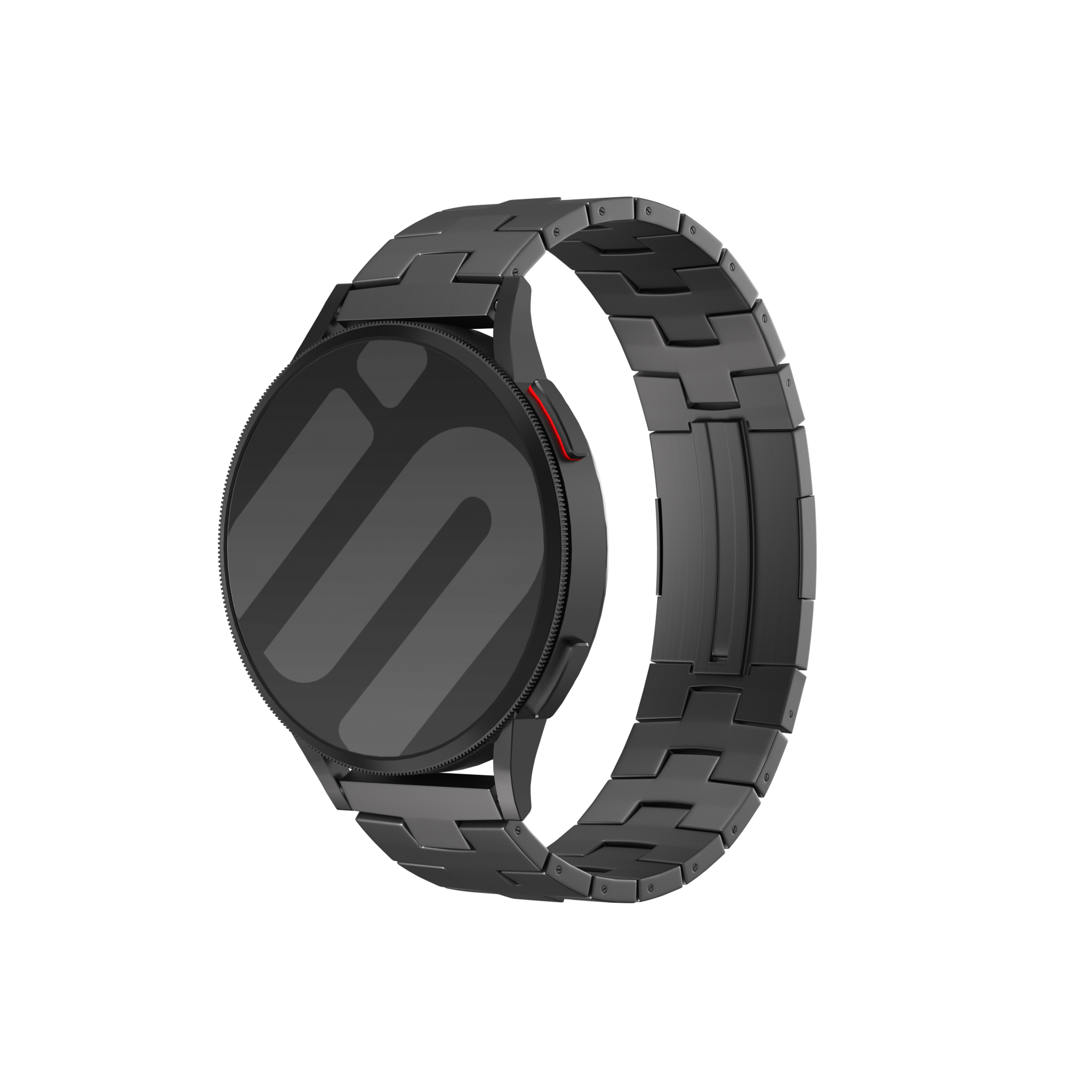 Huawei Watch GT 5 - 46mm titanium grain band (platte sluiting) (grafiet)