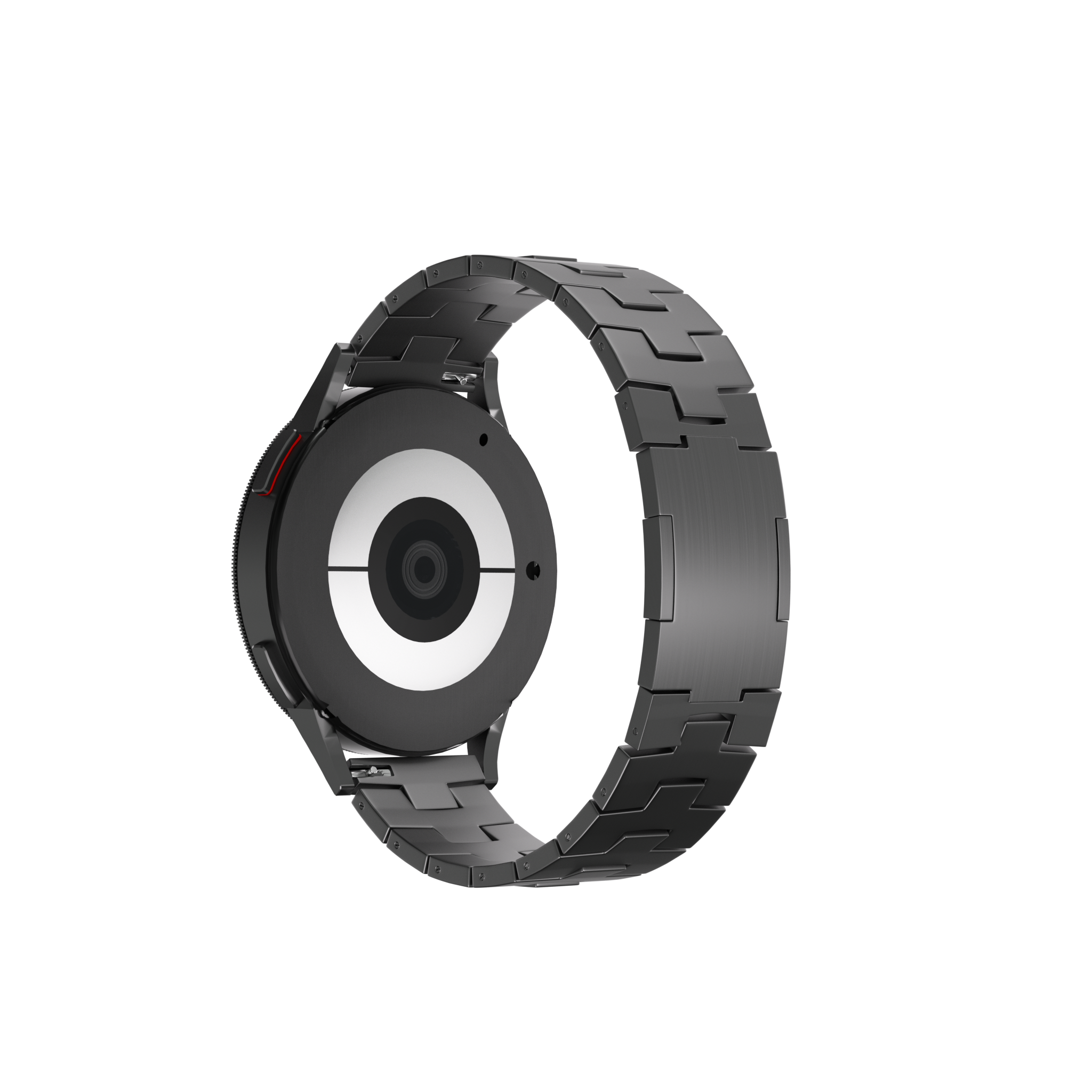 Coros Pace 3 titanium grain band (platte sluiting) (grafiet)