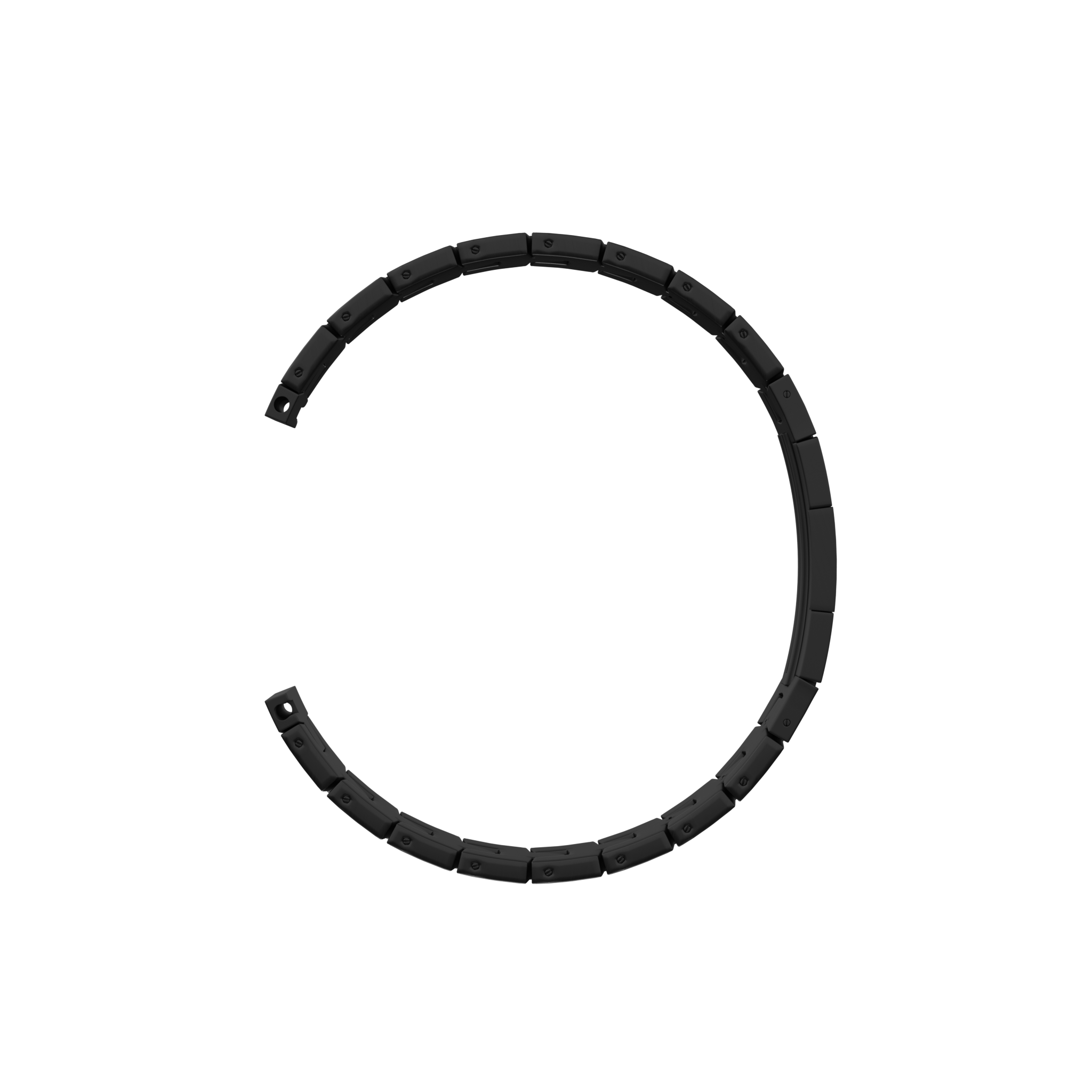 Amazfit Bip 6 titanium grain band (platte sluiting) (grafiet)