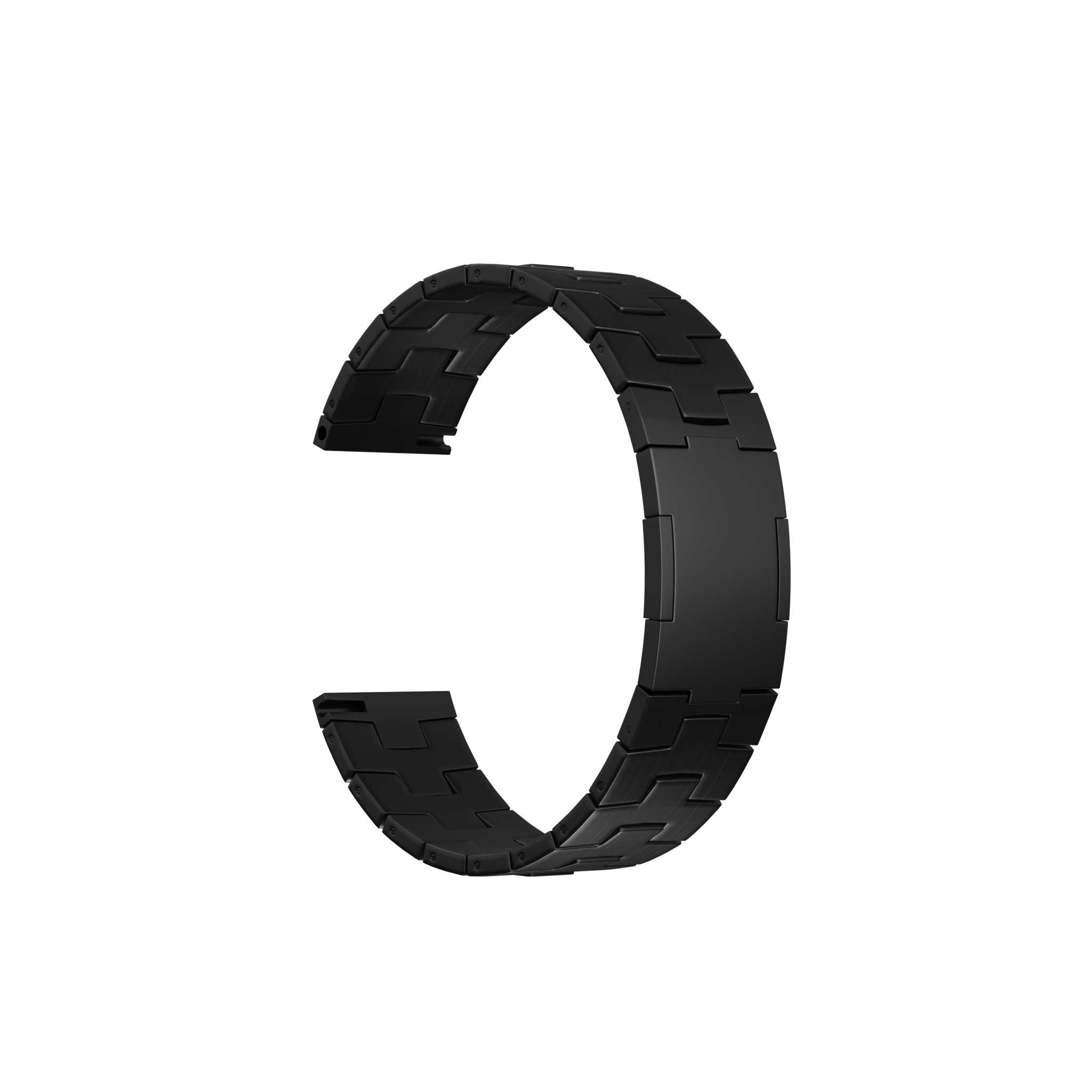 Suunto 9 Peak Pro titanium grain band (platte sluiting) (grafiet)