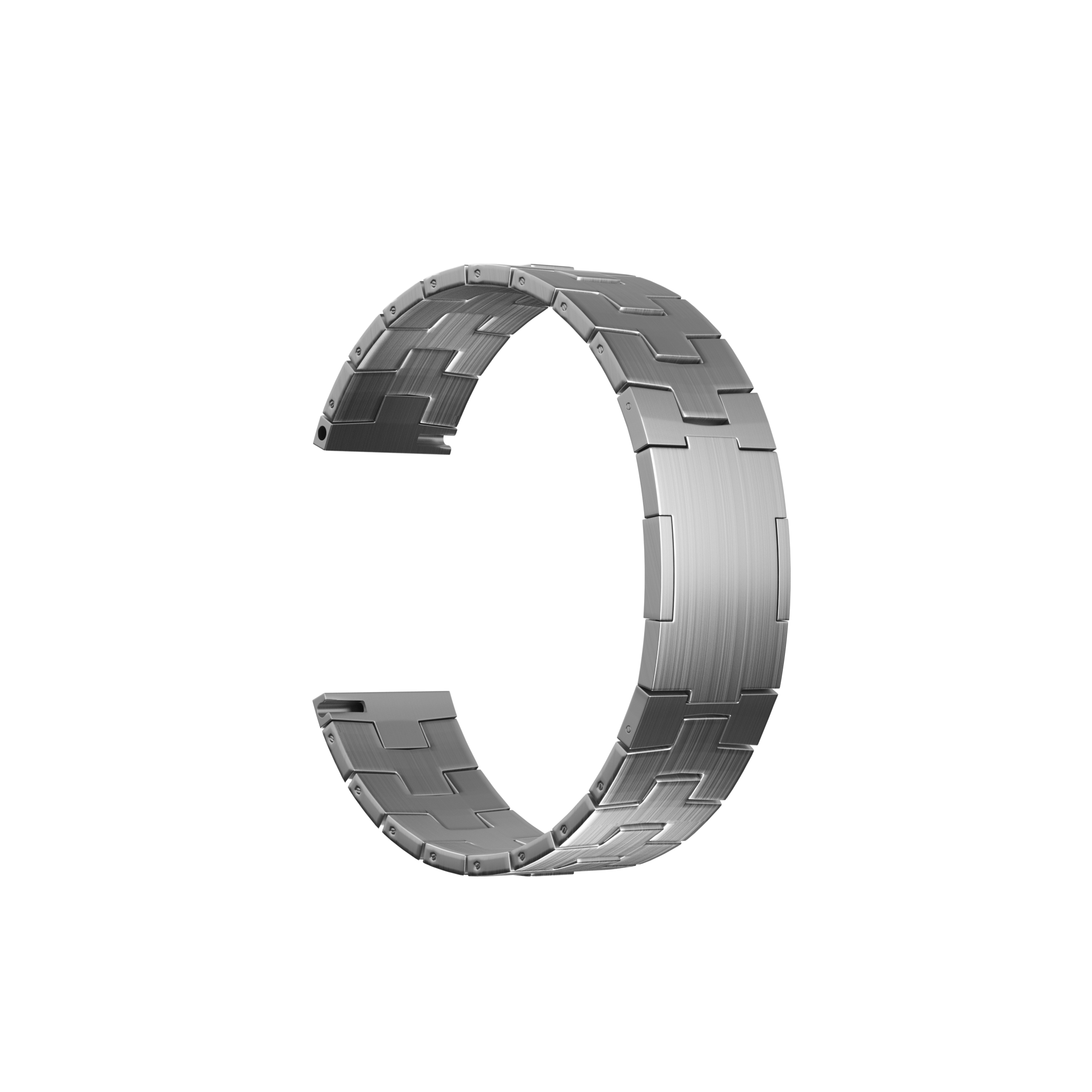 CMF Watch Pro 2 titanium grain band (platte sluiting) (zilver)