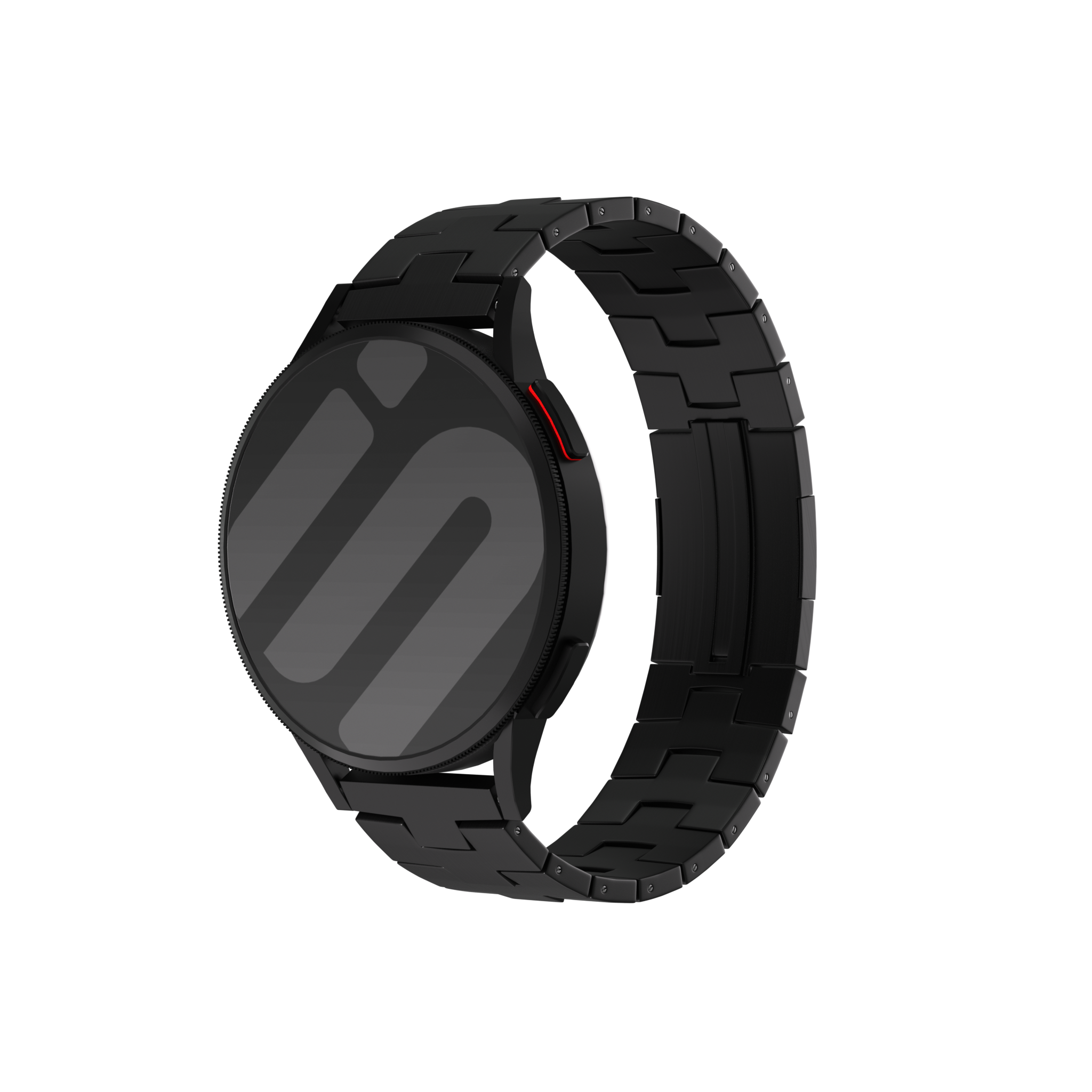 OnePlus Watch 3 titanium grain band (platte sluiting) (zwart)