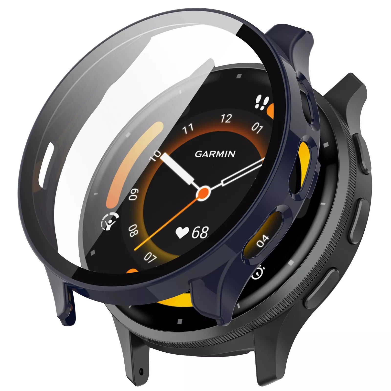 Garmin Venu 3 hard case met glas (donkerblauw)