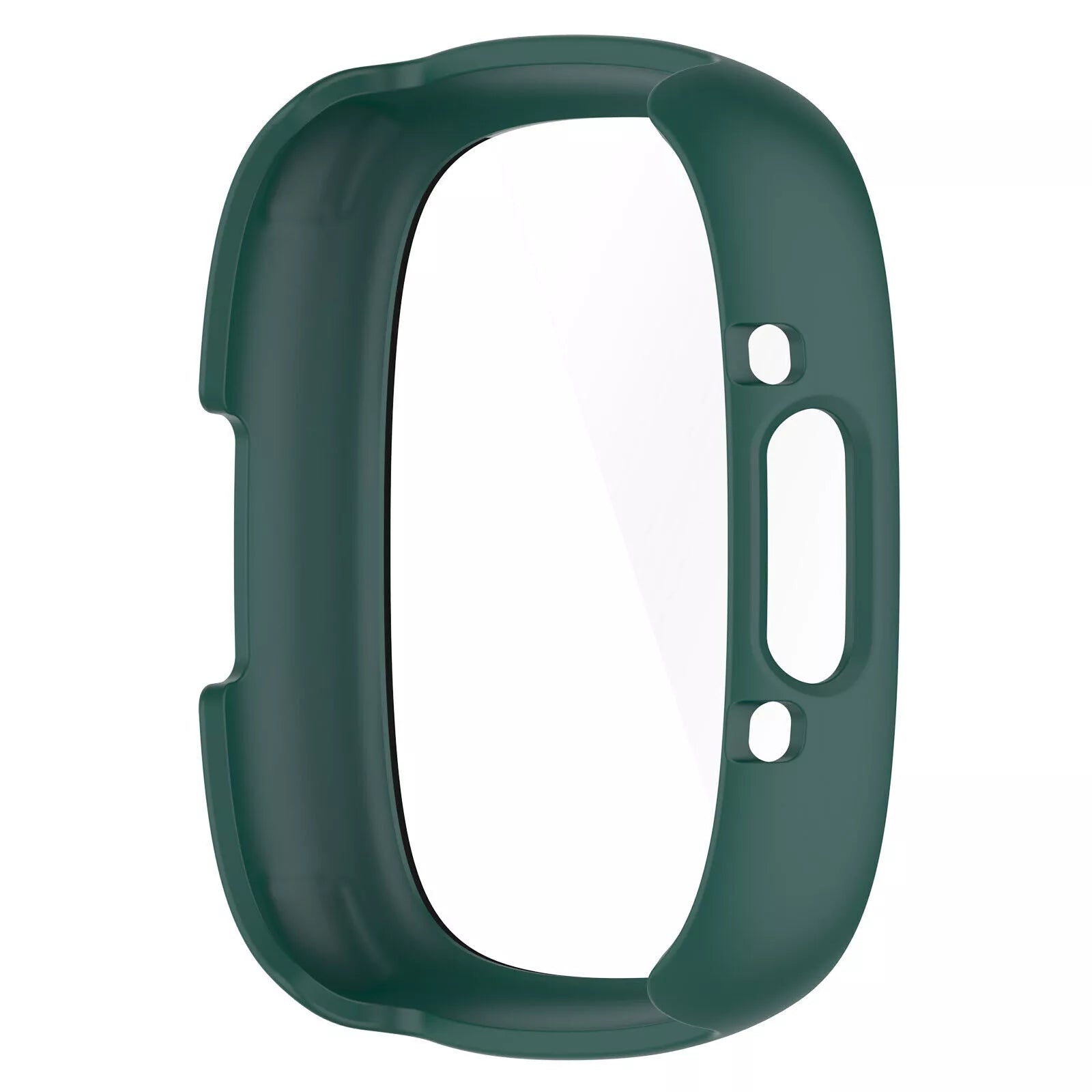 Fitbit Versa 4 / Sense 2 hard case met glas (groen)
