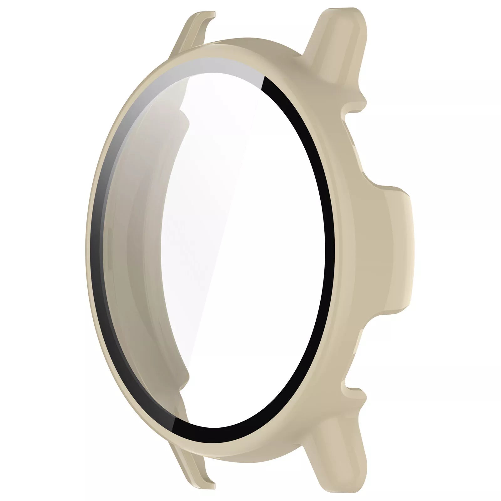 Garmin Vivoactive 5 hard case met glas (beige)