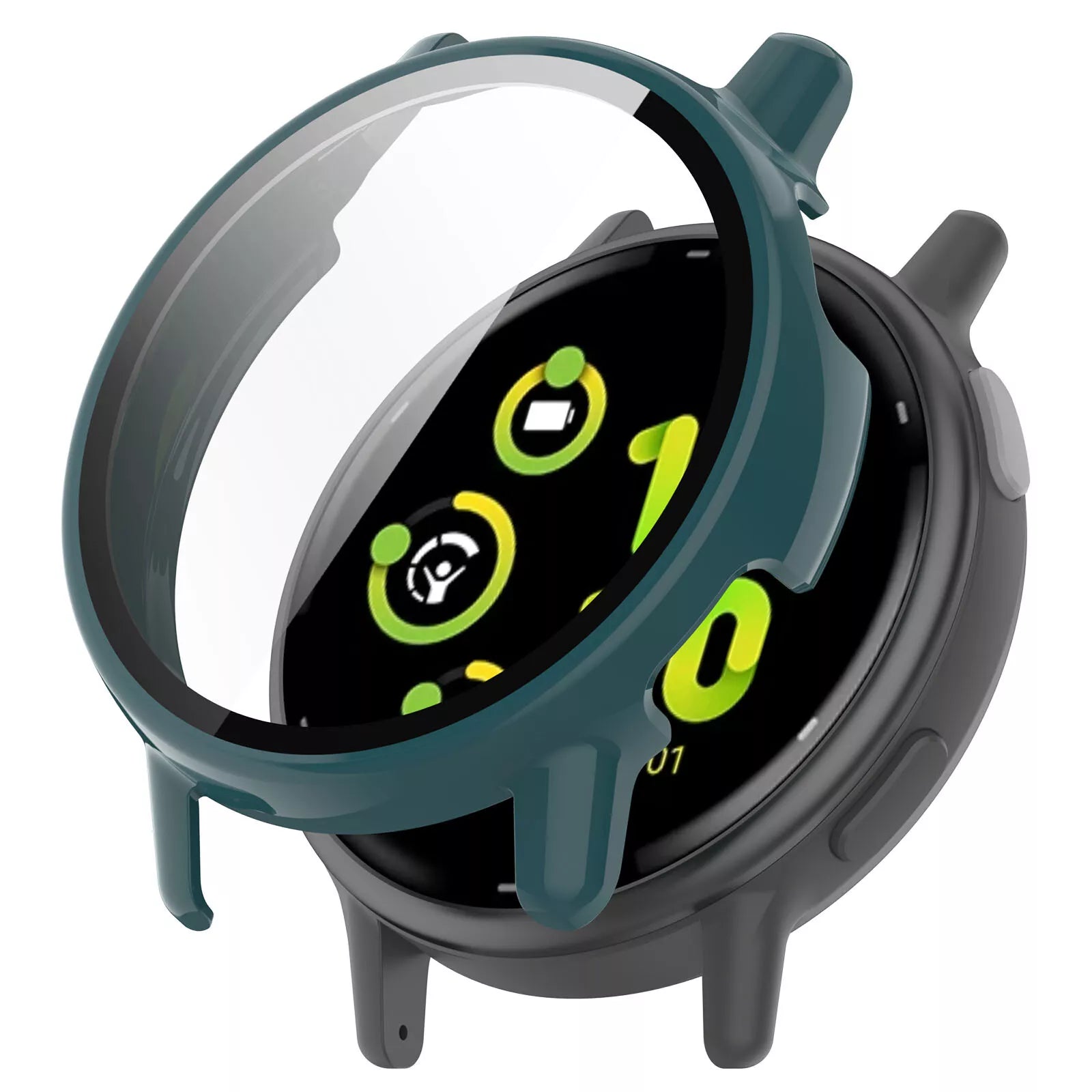 Garmin Vivoactive 5 hard case met glas (groen)