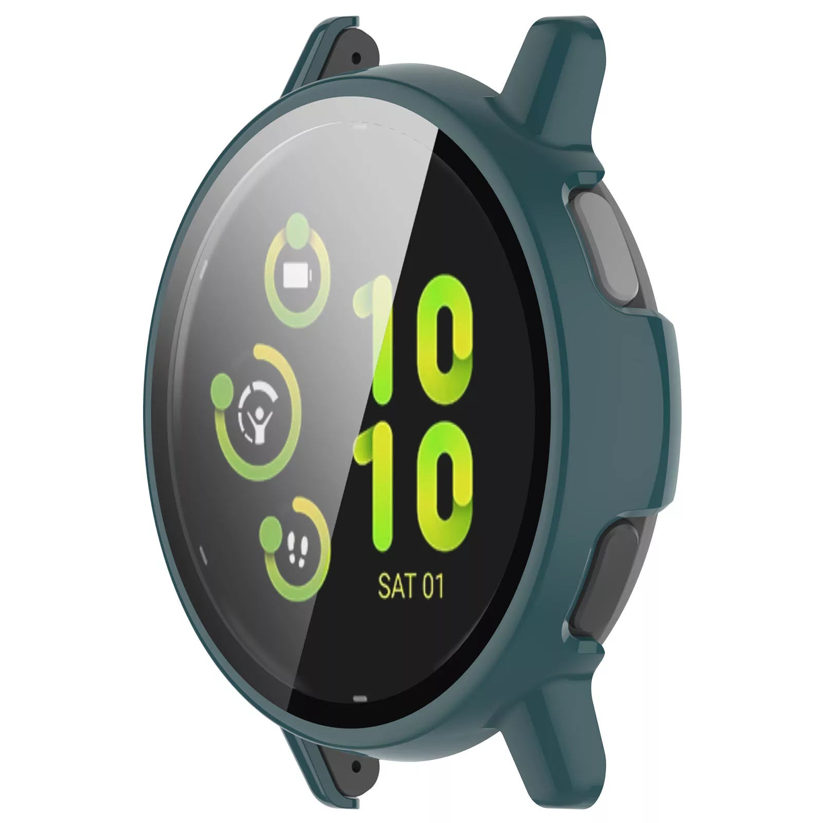 Garmin Vivoactive 5 hard case met glas (groen)
