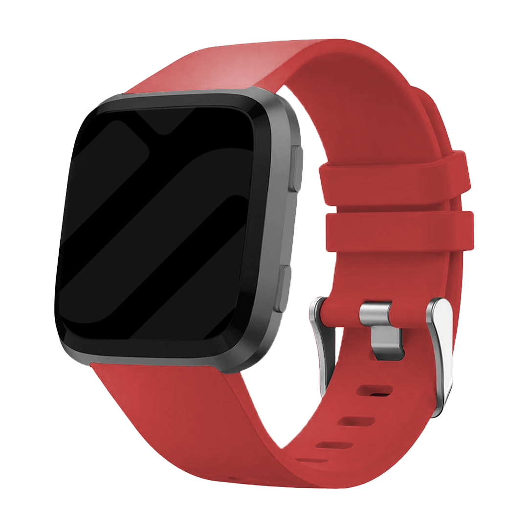 Fitbit Versa/Versa 2 Silicone Strap (Red)