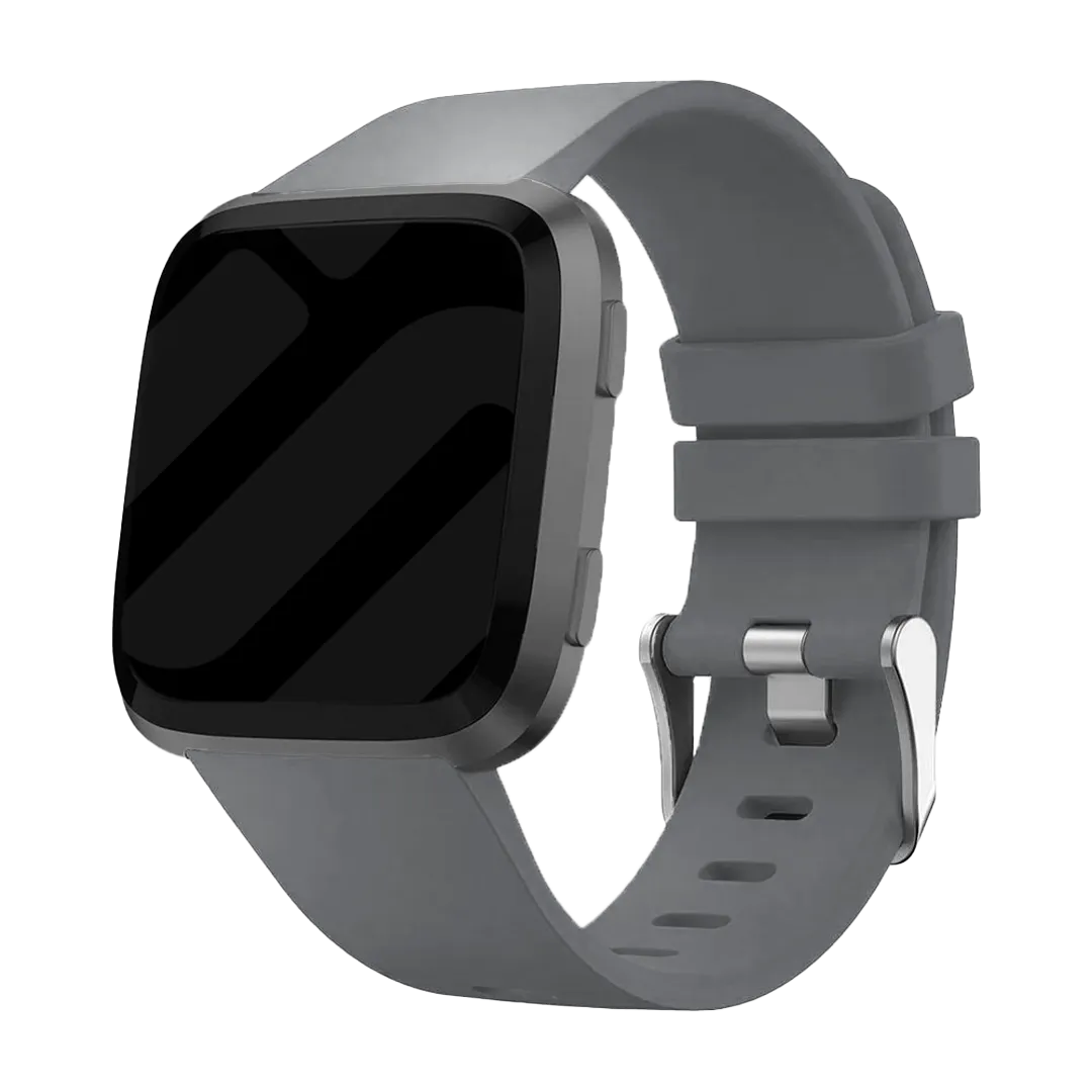 Fitbit Versa (2) siliconen bandje (grijs)
