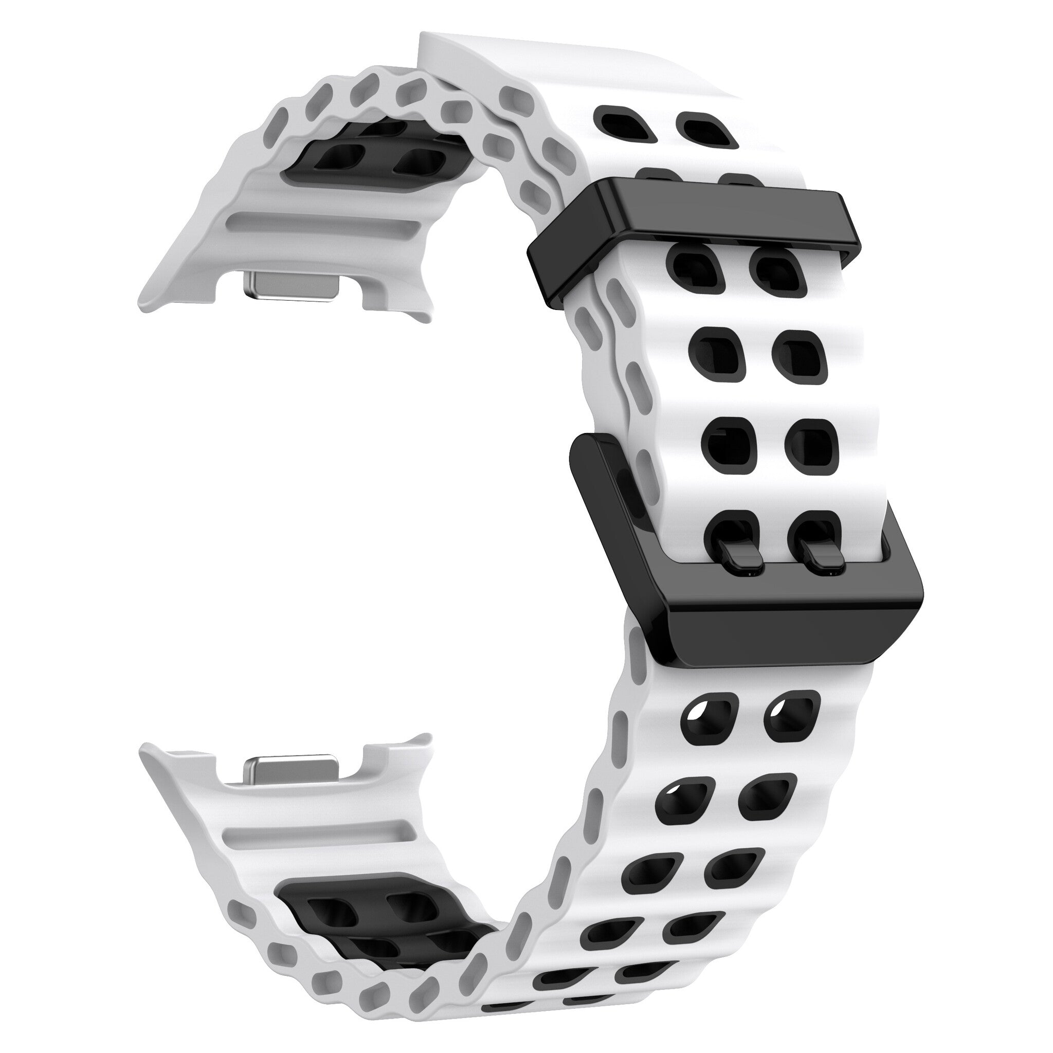 Samsung Galaxy Watch 8 Classic Ocean Strap (White/Black)