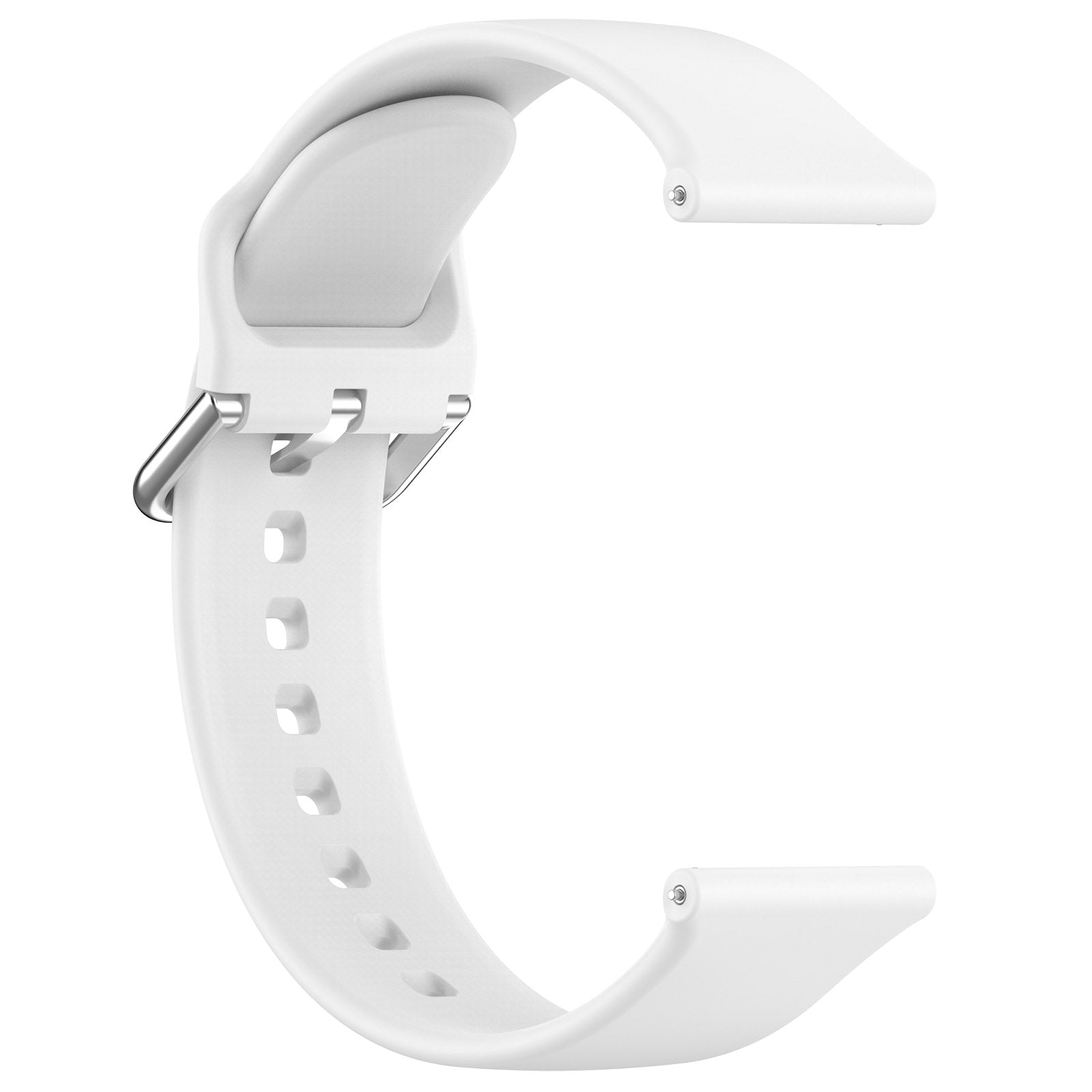 Coros Nomad Silicone Buckle Strap (White)