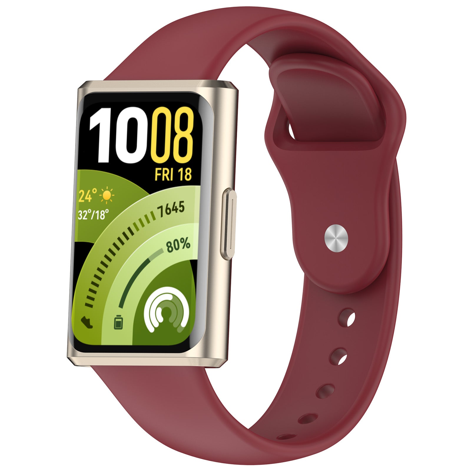 Huawei Band 11 Pro sport bandje (wijnrood)