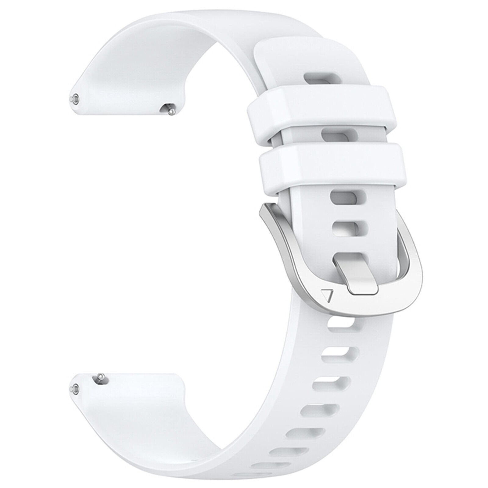 Garmin Vivomove Luxe siliconen classic bandje (wit)